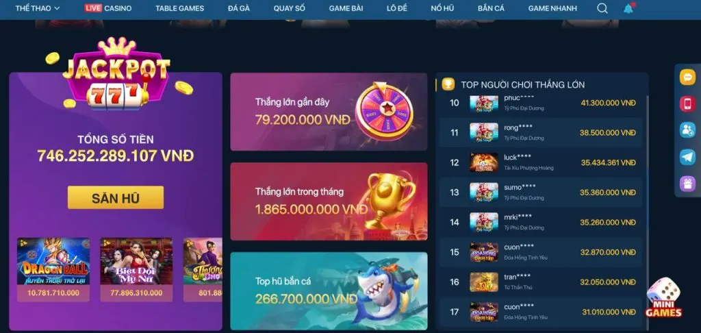 Người chơi ăn mừng chiến thắng jackpot tại 88x code